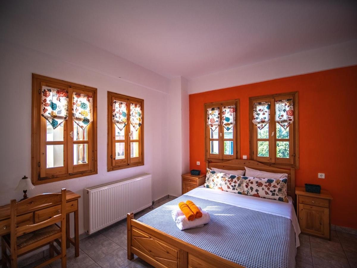 Orange House For Big Families In Damouchari - Delicious Houses 外观 照片