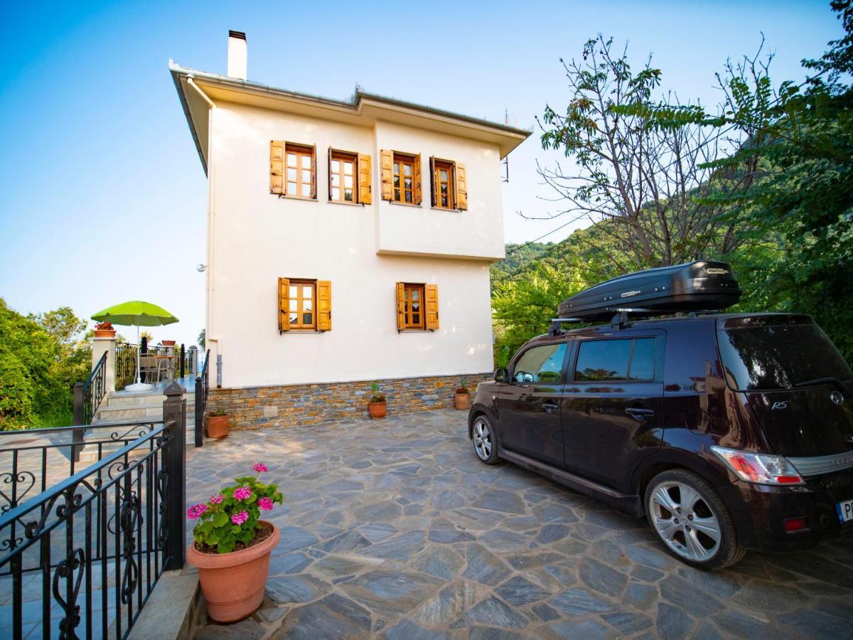 Orange House For Big Families In Damouchari - Delicious Houses 外观 照片