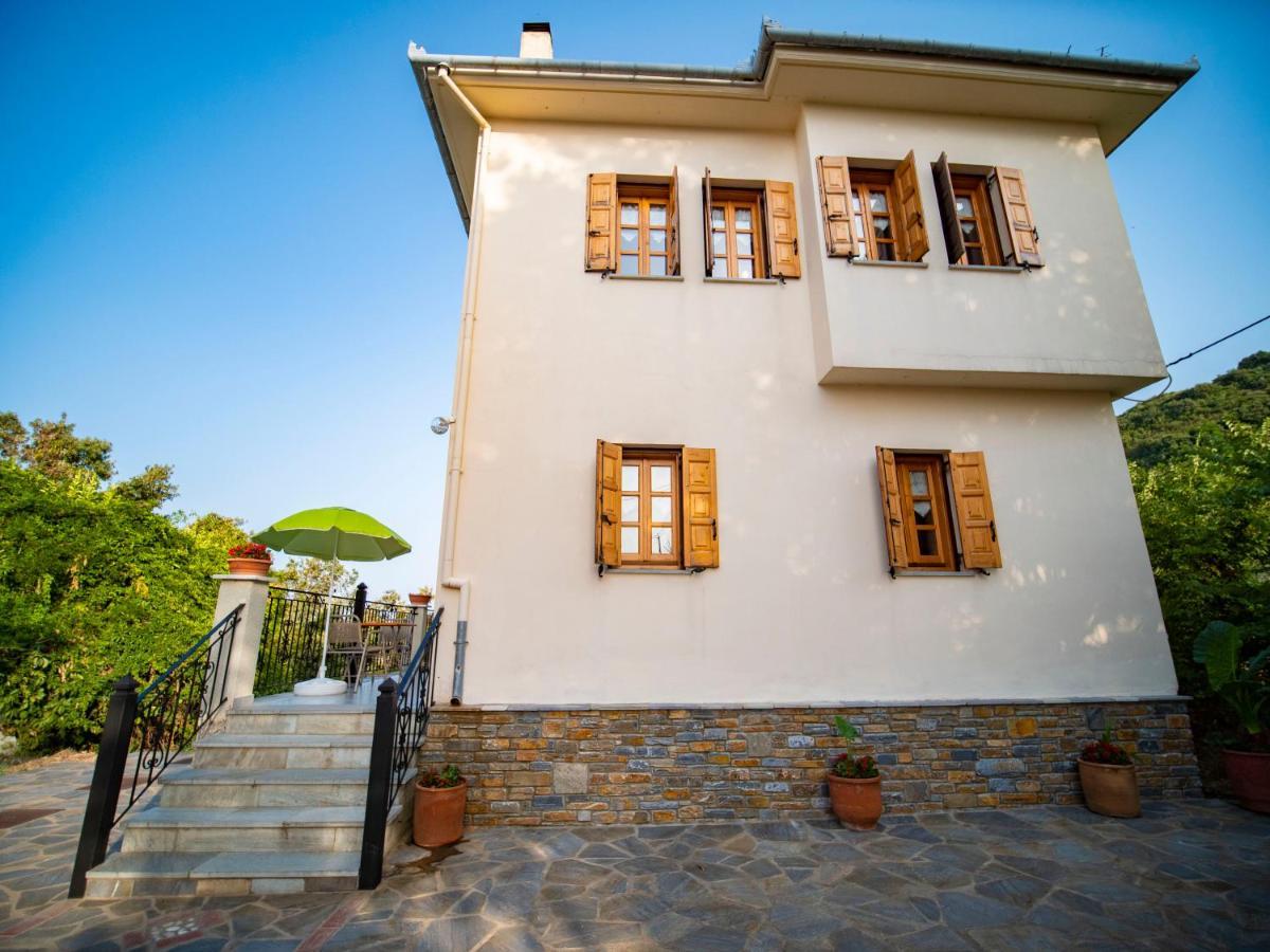 Orange House For Big Families In Damouchari - Delicious Houses 外观 照片