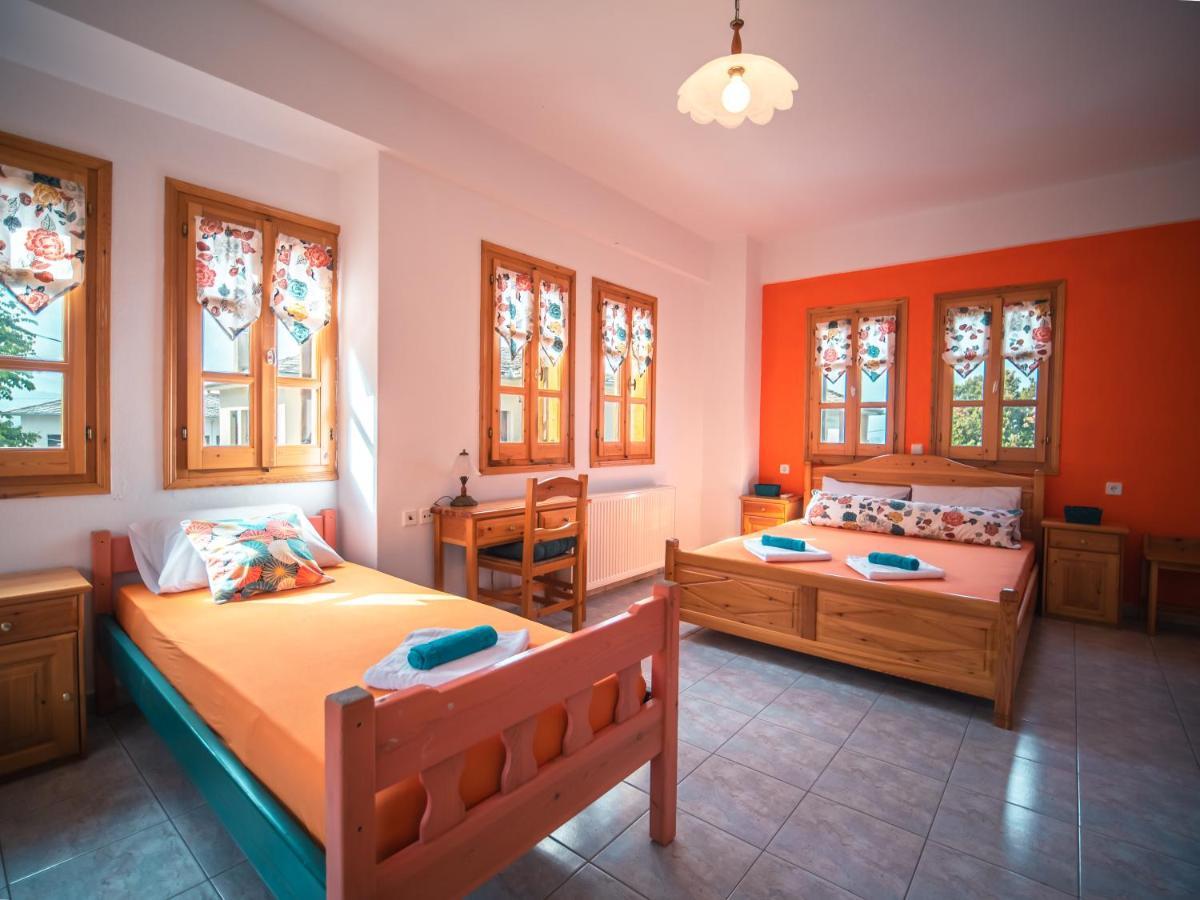Orange House For Big Families In Damouchari - Delicious Houses 外观 照片